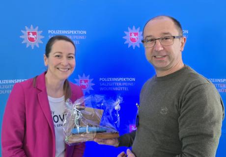 Gratulation zur Dienstpostenübertragung